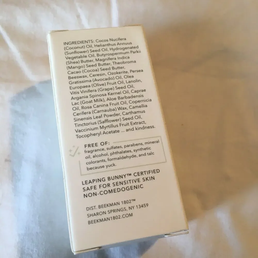 Beekman 1802 PURE goat milk stick of butter 1 oz NIB - Picture 2 of 4